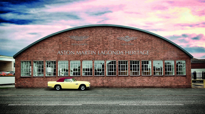 Illustration for article titled Aston Martin's Heritage Showroom Looks Like Candy Land